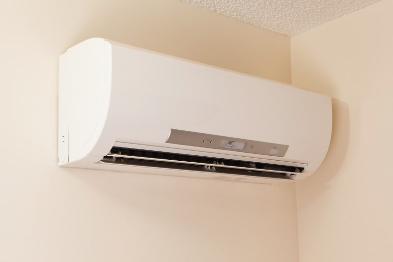 Ductless HVAC System With Leaks