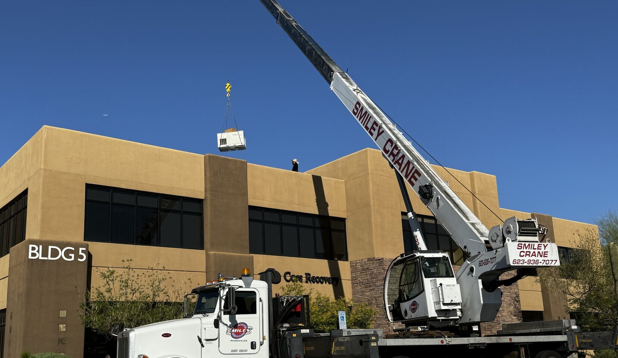 Truck crane lifting unit